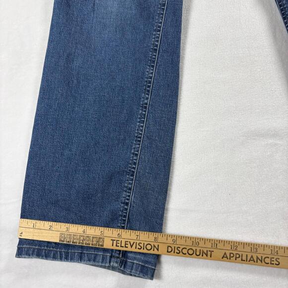J.Jill Out Of The Blue Womens Size 6 Straight Fit Medium Wash Vintage Jeans 90s - Picture 3 of 11